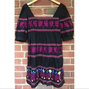 Moda Embroidered Dress